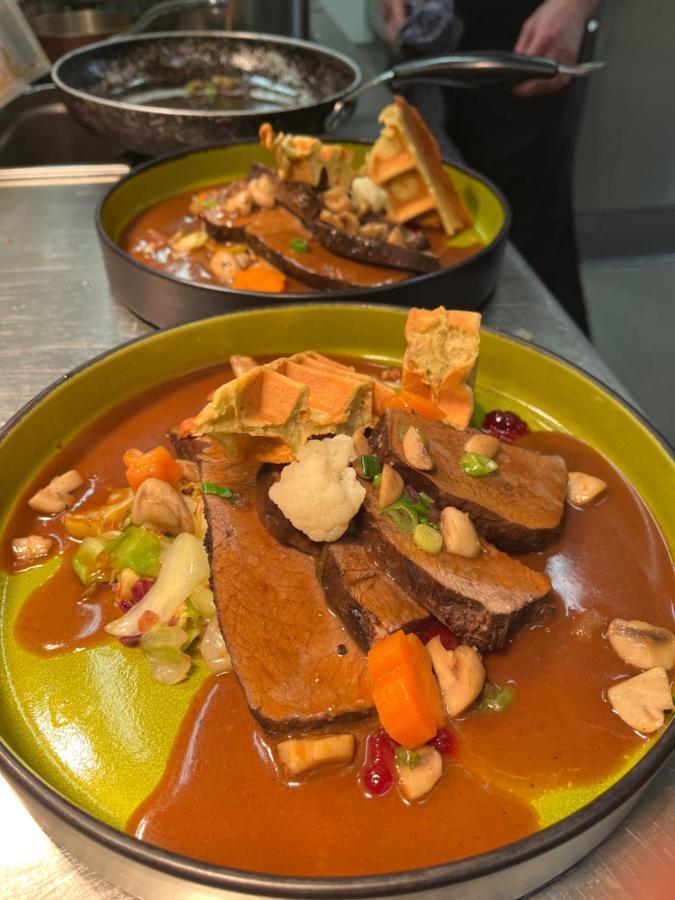 פולדה Hotel Gasthof Metzgerei Drei Linden מראה חיצוני תמונה